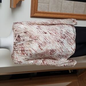 White House Black Market long sleeve blouse